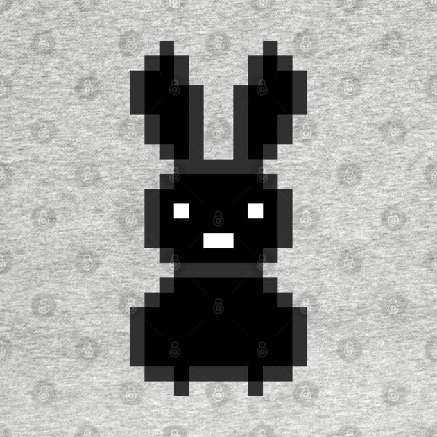 Black bunny by arc1